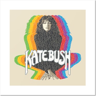 Retro Vintage Kate Bush Fanart Design Posters and Art